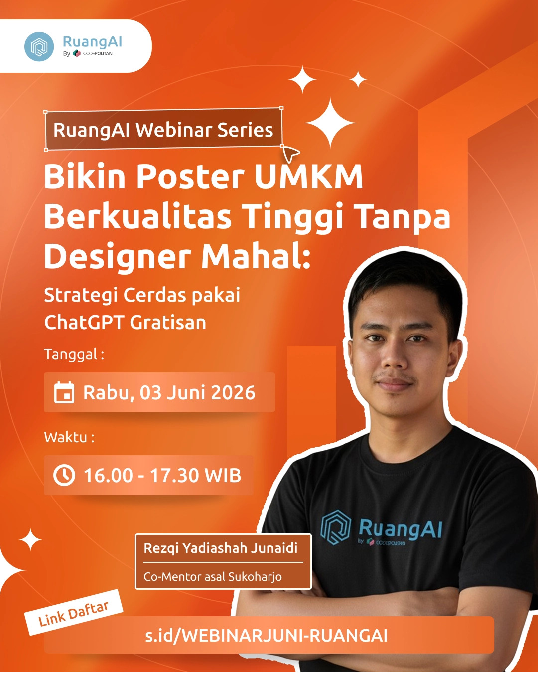 Bikin Poster UMKM Berkualitas Tinggi Tanpa Designer Mahal: Strategi Cerdas pakai ChatGPT Gratisan