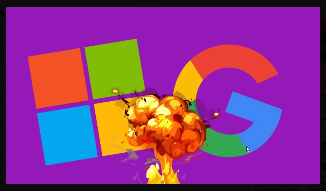 Microsoft dan Google Berperang Lagi!!