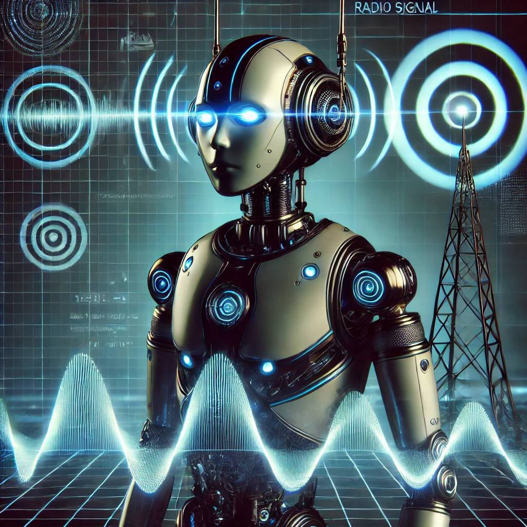 Robot dengan Penglihatan Super: Navigasi dengan Sinyal Radio