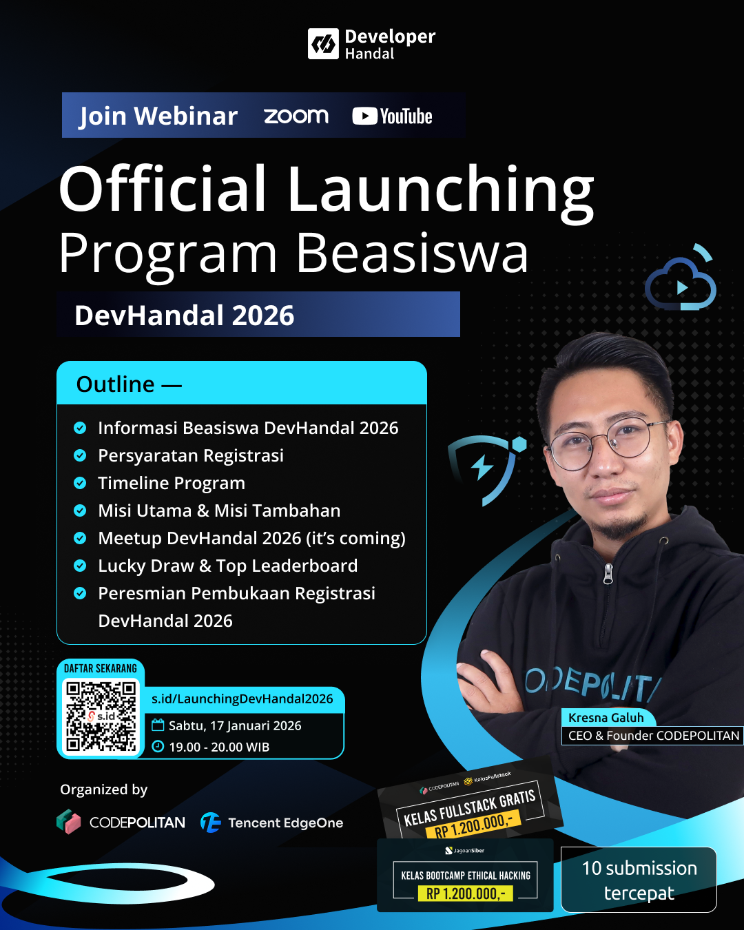 Official Launching Program Beasiswa DevHandal 2026