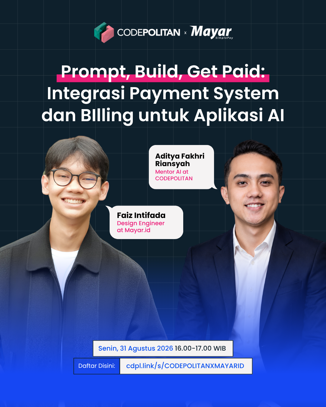 Prompt, Build, Get Paid: Integrasi Payment System dan Billing untuk Aplikasi AI