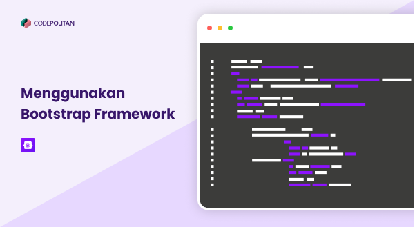 Menggunakan Bootstrap Framework
