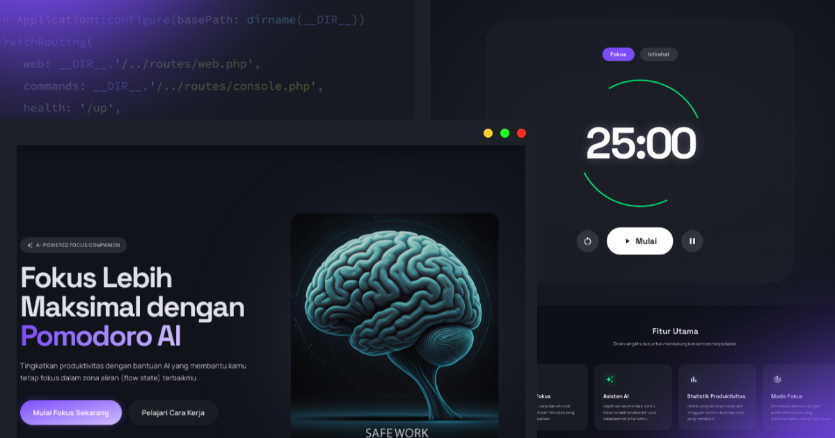 Ruang Fokus Buat Pomodoro sendiri