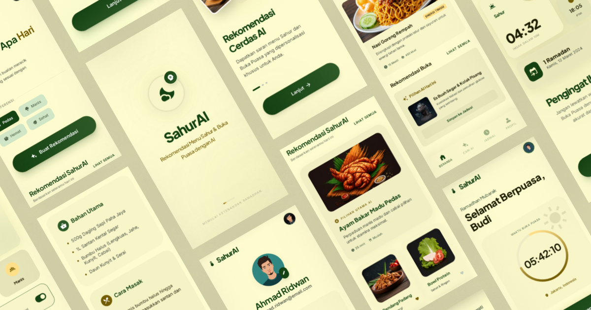 Vibe Coding Ramadhan Bikin Aplikasi AI Rekomendasi Menu Sahur & Buka Puasa