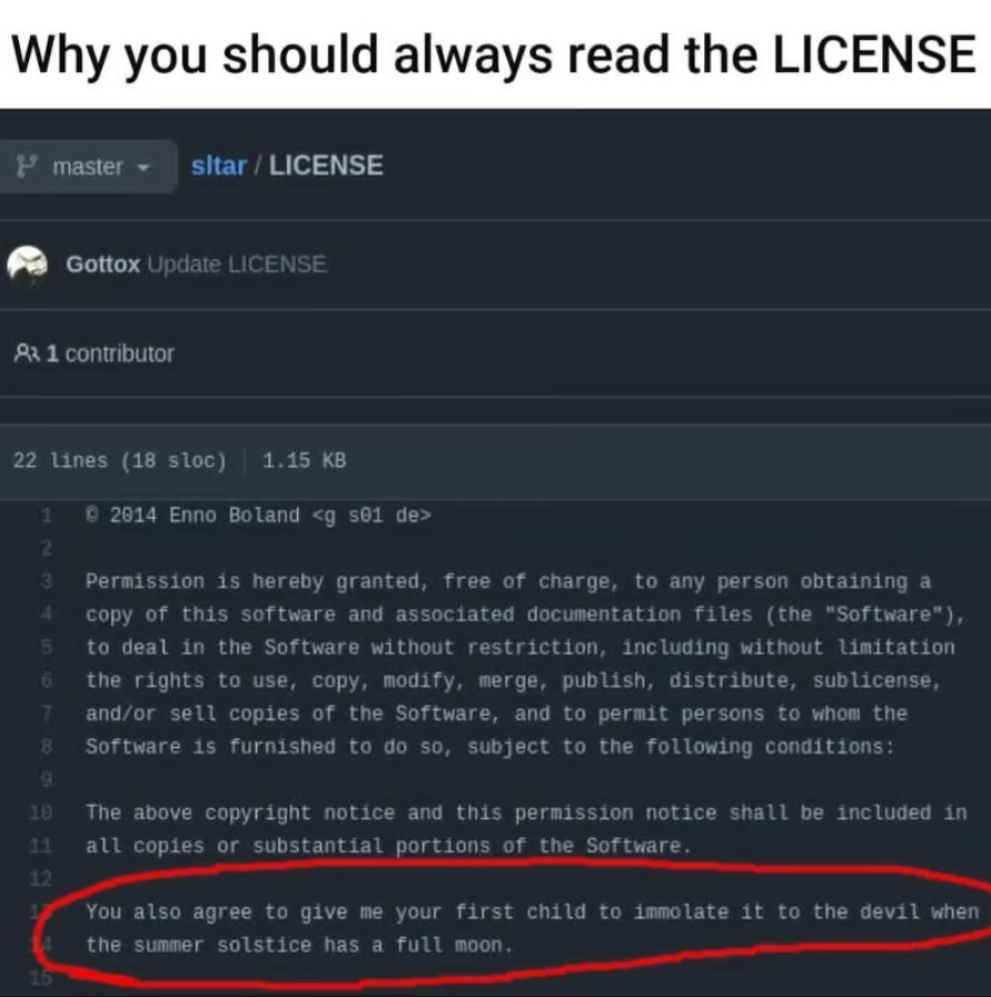 Penting Memperhatikan Lisensi!