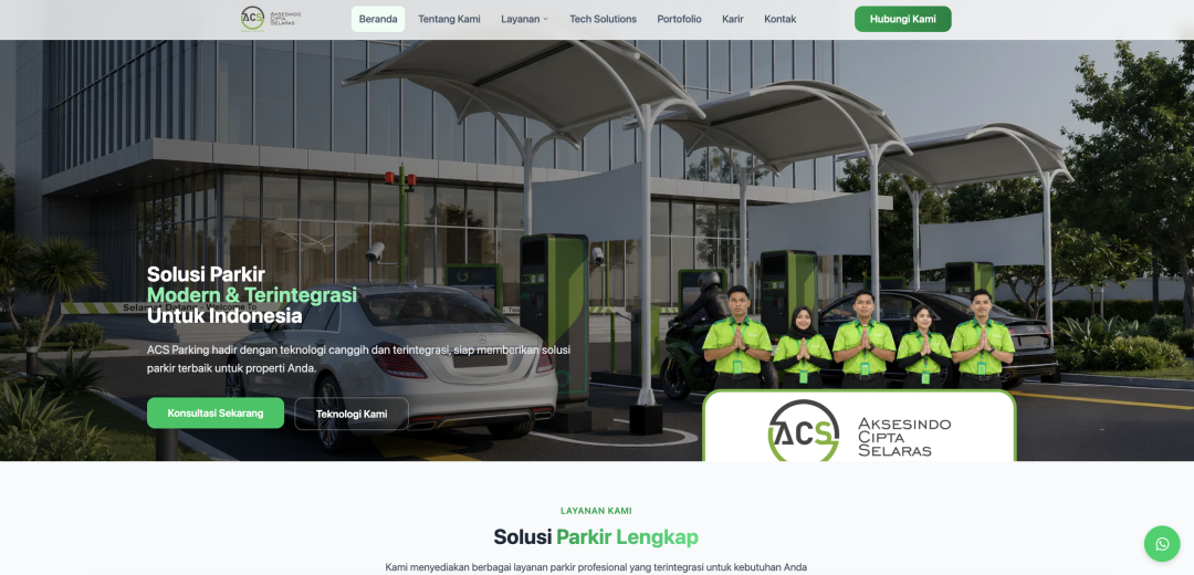 ACS Parking Website