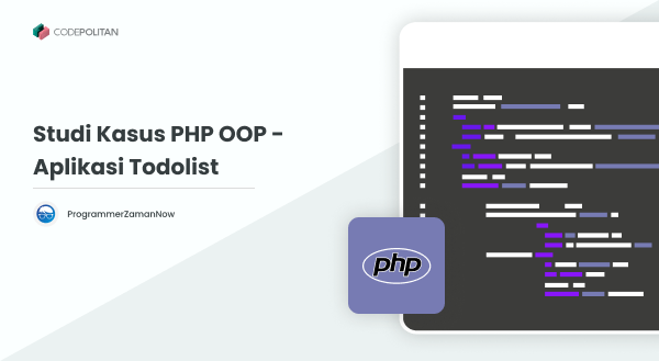 Studi Kasus PHP OOP - Aplikasi Todolist