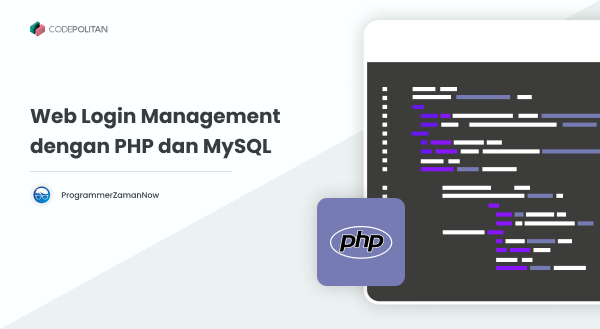 Web Login Management dengan PHP dan MySQL