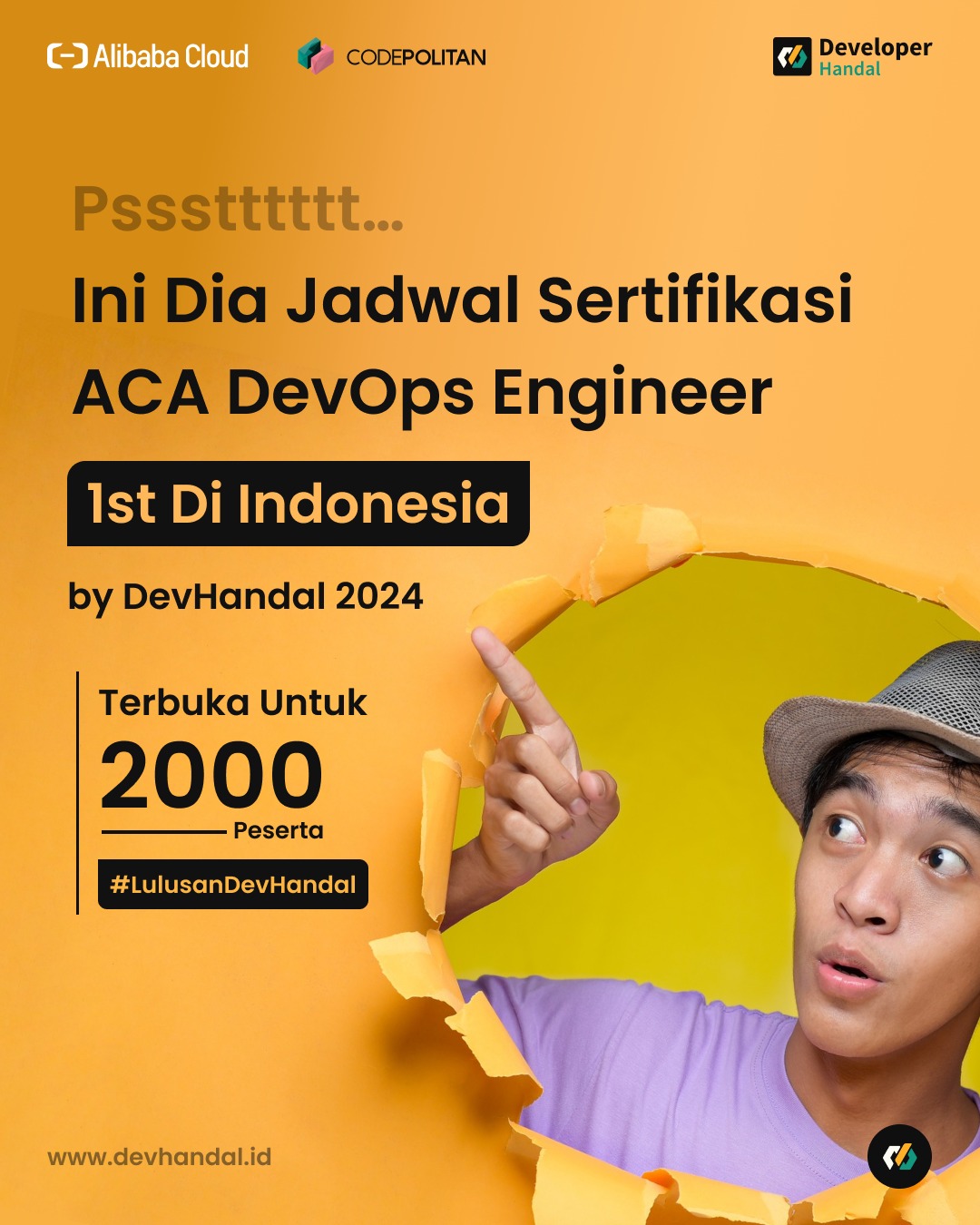 Jadwal Sertifikasi DevOps Engineer #1st di Indonesia