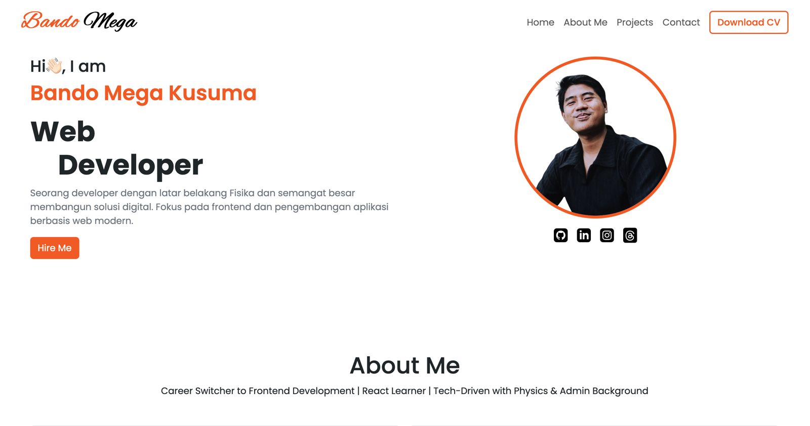Portfolio Page