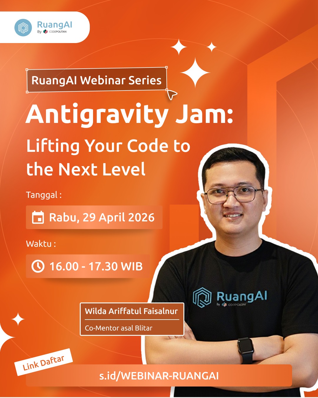 Antigrafity Jam: Lifting Your Code to The Next Level