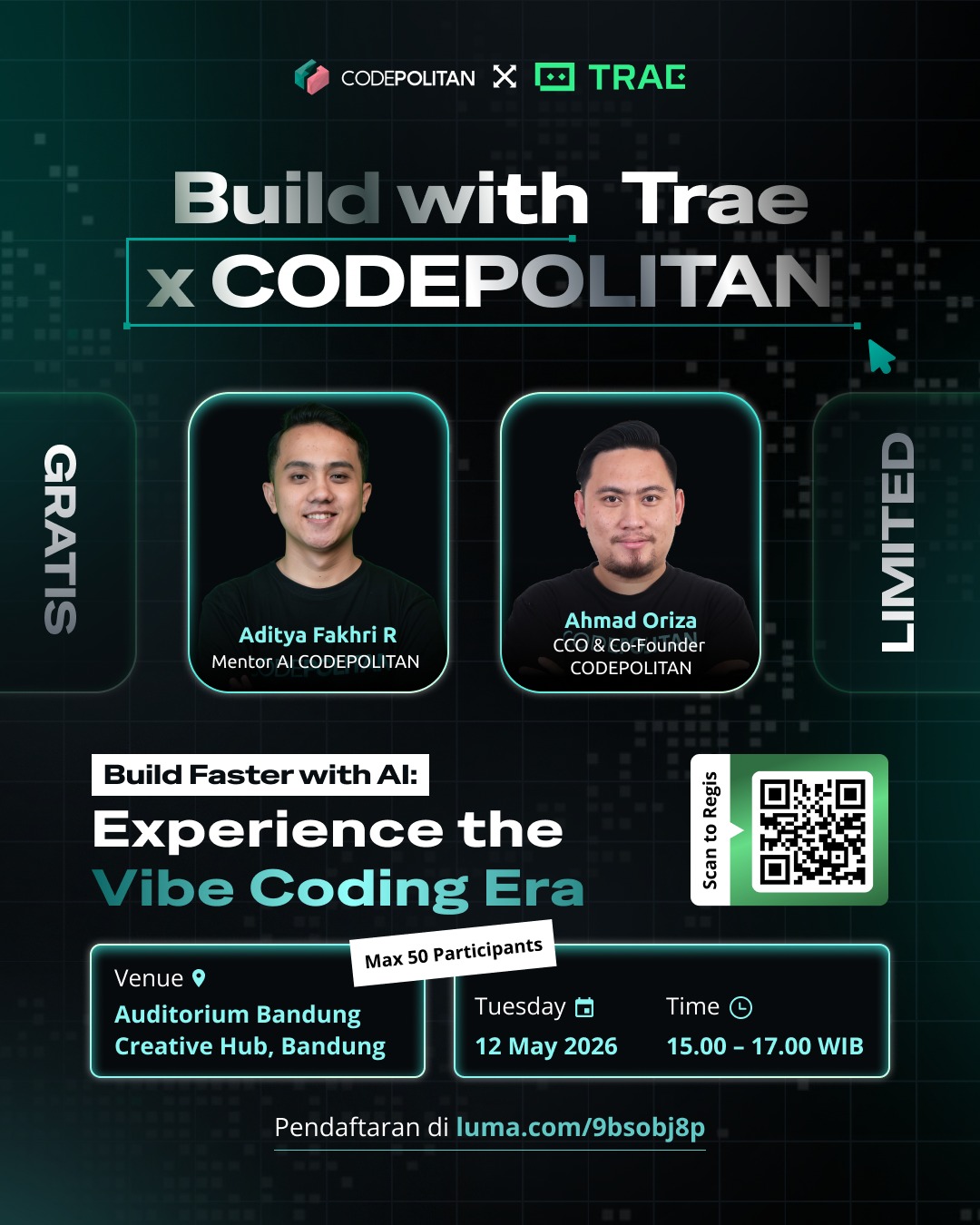 [OFFLINE EVENT] Build Faster with AI: Experience the Vibe Coding Era