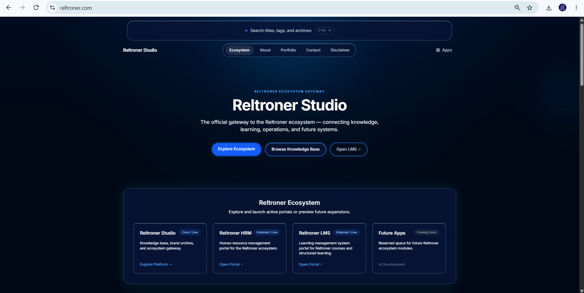 Reltroner Studio