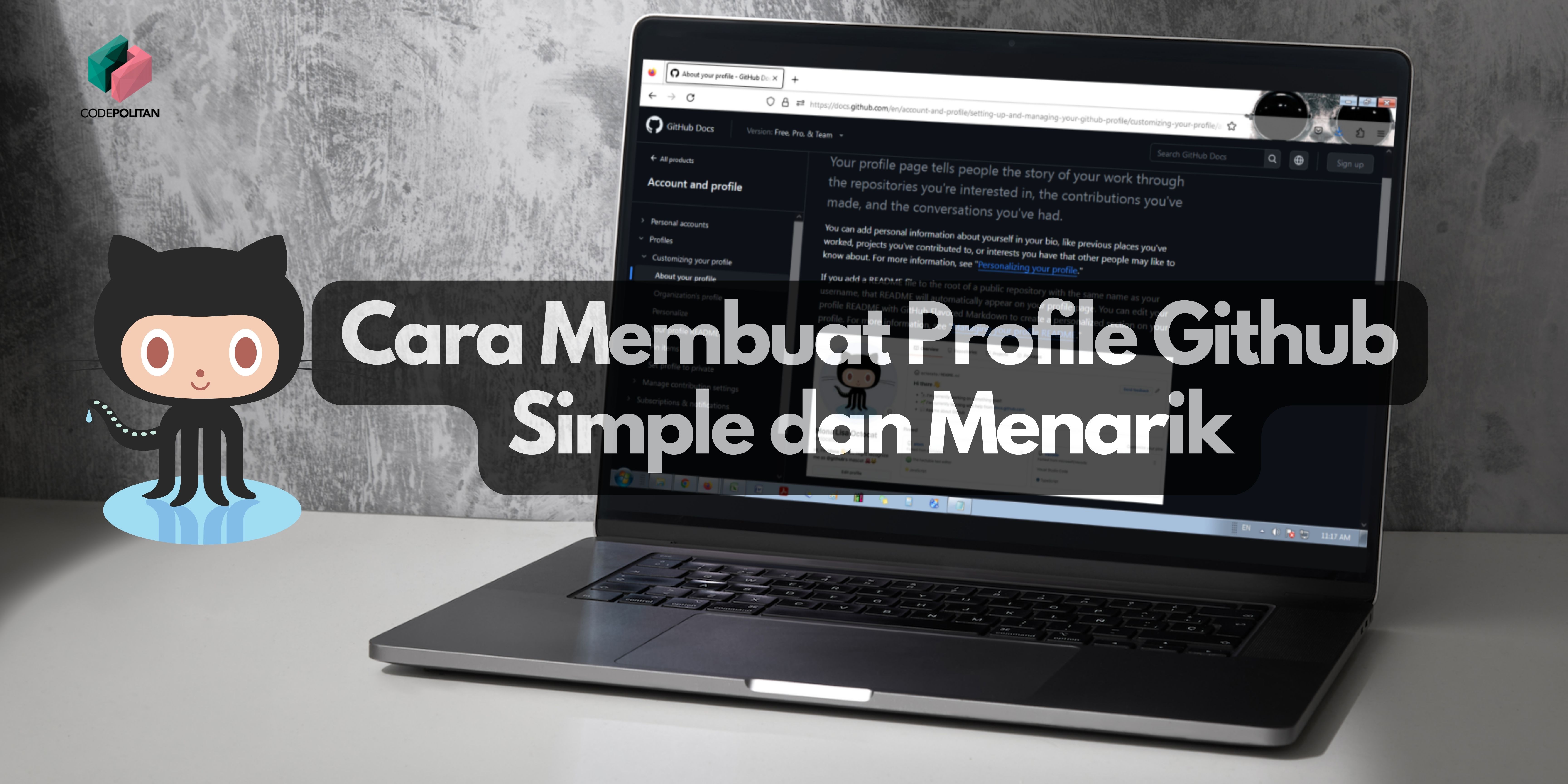 Cara Membuat Profile Github Simple dan Menarik