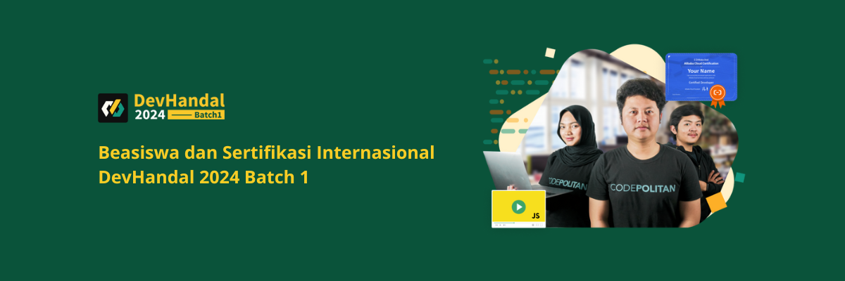 Beasiswa DevHandal 2024 Batch 1
