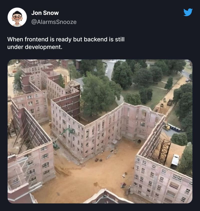 Ada project nih, yang penting frontendnya dulu jadi!