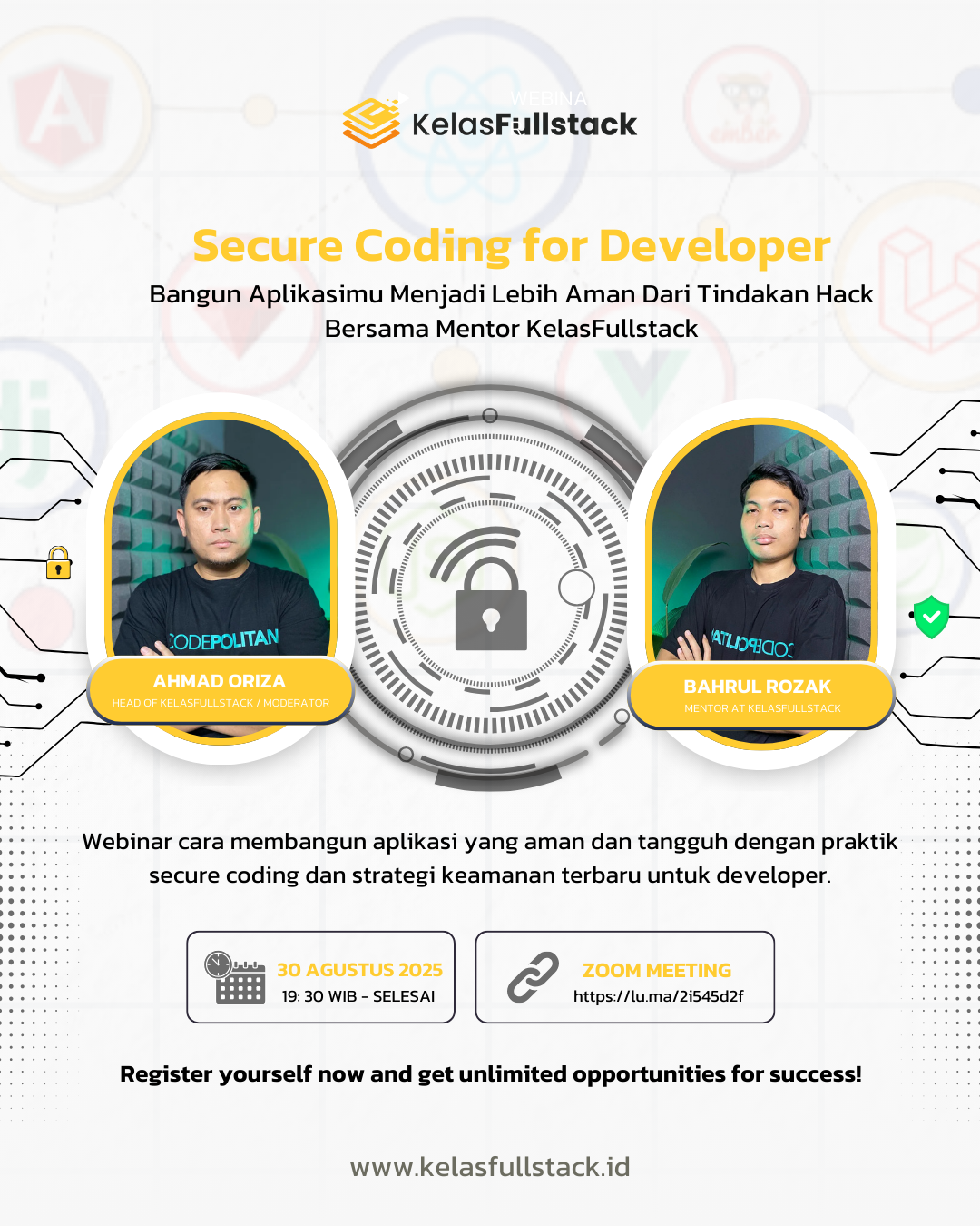 Security For Developer (Bangun aplikasimu menjadi super tangguh)
